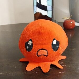 Reverseez Plush 6" Red And Yellow  Octopus Plush